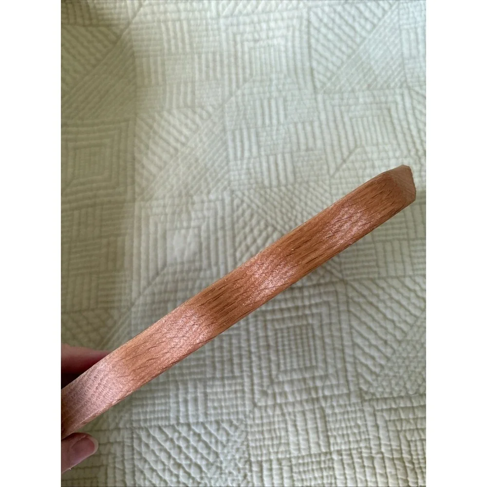 Handmade Painted Watermelon Slice Wood Cutting Board w/ Hanging Hole 9.25